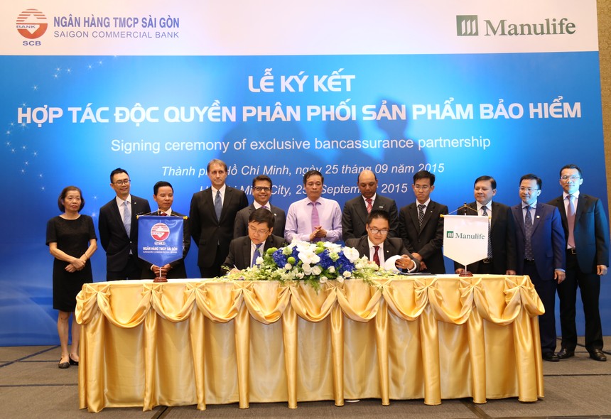 Manulife Việt Nam hợp tác độc quyền với SCB
