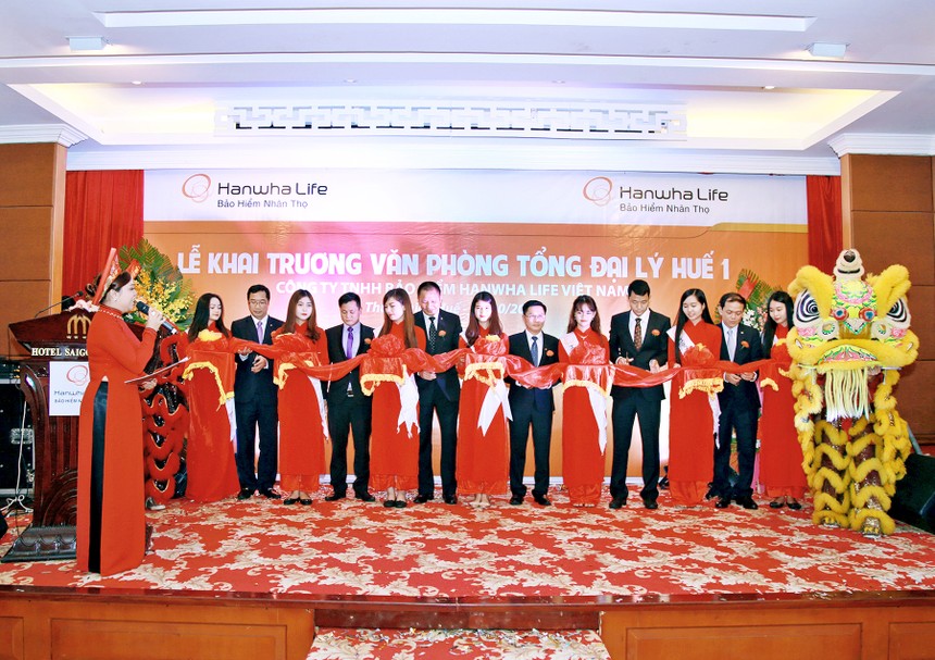 Hanwha Life Việt Nam  khai trương 2 văn phòng Tổng đại lý ở Huế