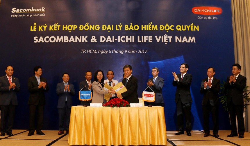Dai-ichi Life Việt Nam và Sacombank hợp tác độc quyền 20 năm