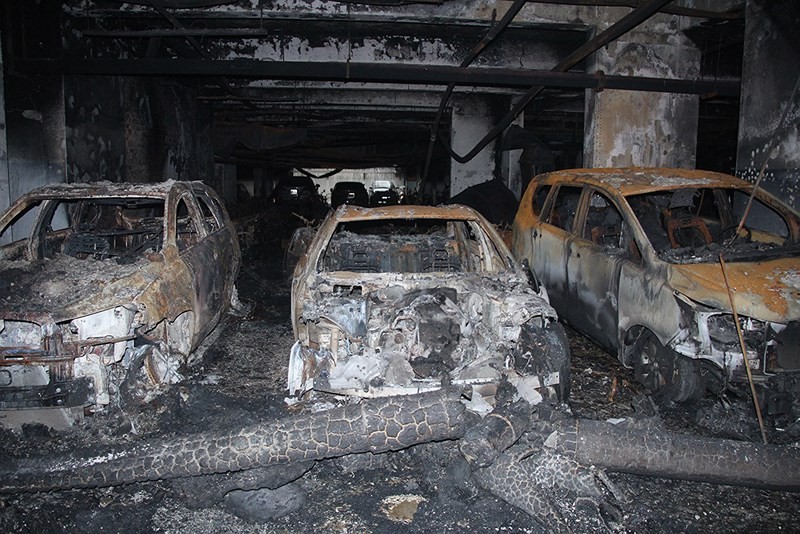 PTI tiếp nhận thông báo tổn thất của 5 khách hàng trong vụ cháy chung cư Carina
