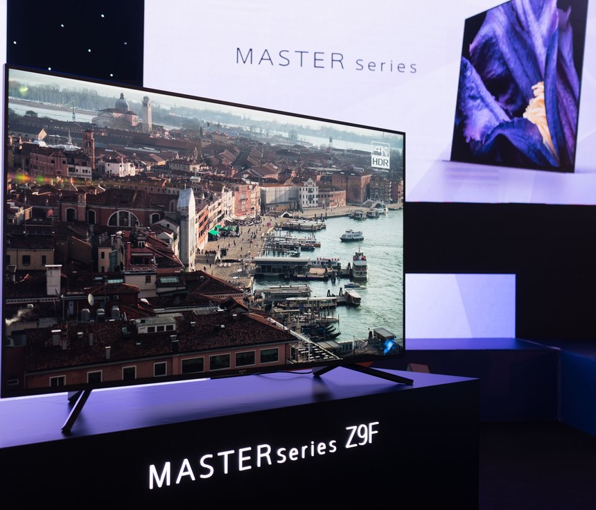 Sony ra mắt TV BRAVIA MASTER Series A9F và Z9F tương phản đỉnh cao