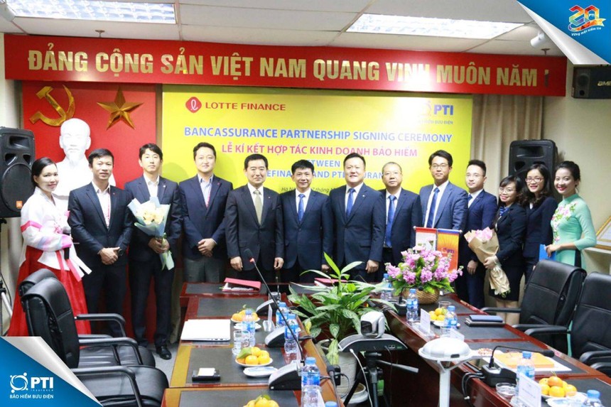 PTI hợp tác với Lotte Finance Vietnam
