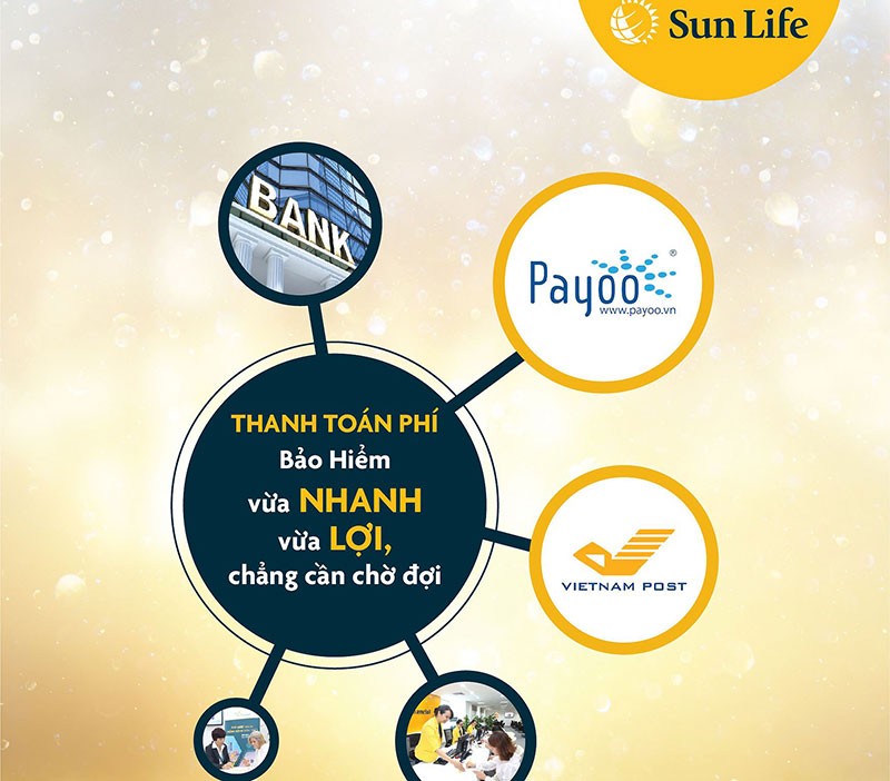 Sun Life Việt Nam triển khai thêm hai kênh thu phí bảo hiểm mới