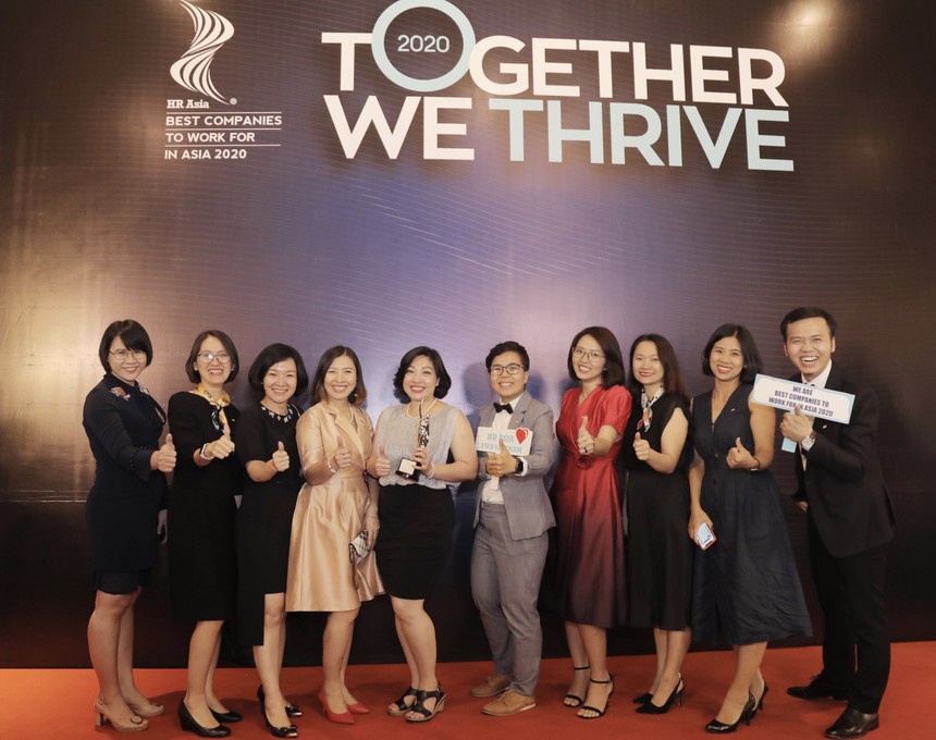 FWD Việt Nam nhận giải thưởng “Nơi làm việc tốt nhất châu Á 2020” từ HR Asia
