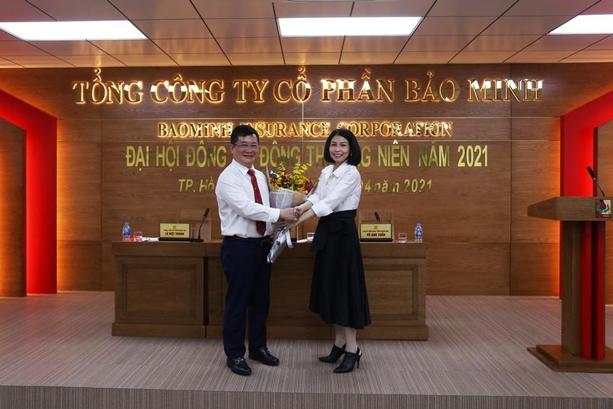 Ông Đinh Việt Tùng thay bà Vũ Thái Huyền lảm Chủ tịch HĐQT Bảo Minh