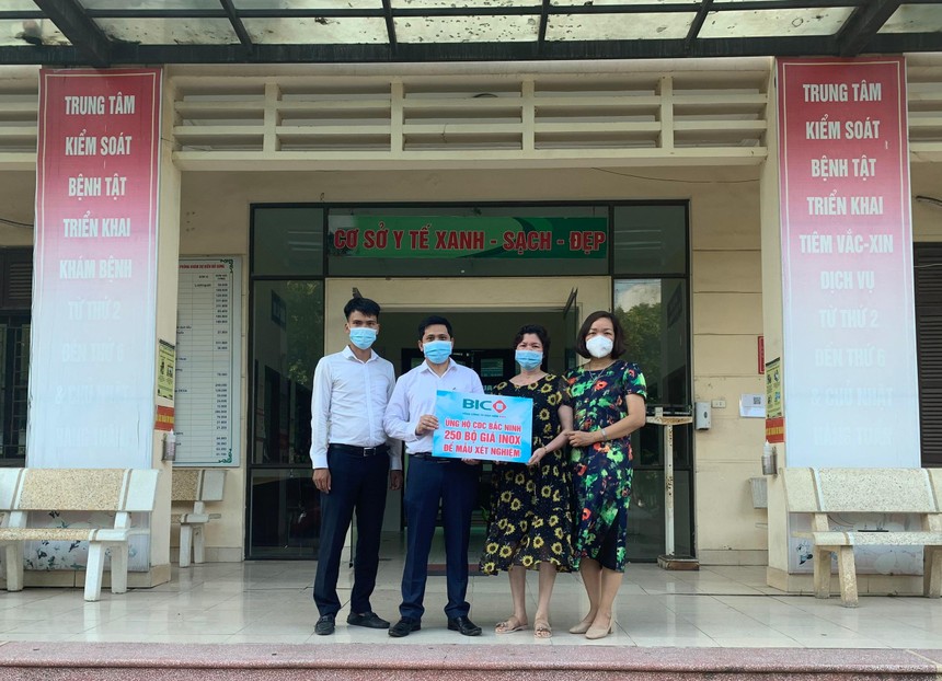 BIC ủng hộ 300 triệu đồng hỗ trợ Bắc Ninh và Bắc Giang phòng chống dịch Covid-19