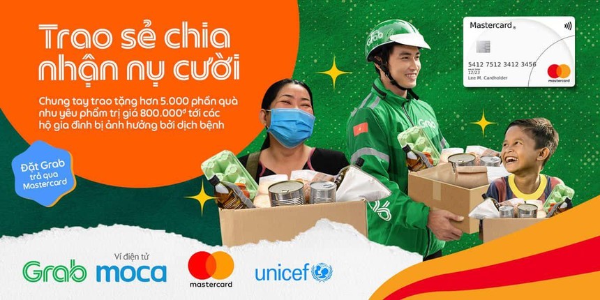 Mastercard và Grab Việt Nam tặng gói hỗ trợ cho trẻ em và các gia đình bị ảnh hưởng bởi đại dịch