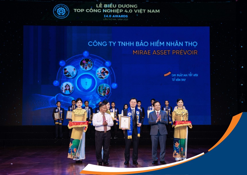 Mirae Asset Prévoir ghi dấu trong chuyển đổi số với giải thưởng “Top công nghiệp 4.0 Việt Nam