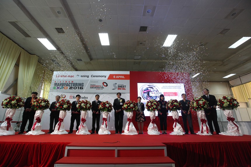 200 thương hiệu quốc tế cùng góp mặt tại Vietnam Manufacturing Expo 2016