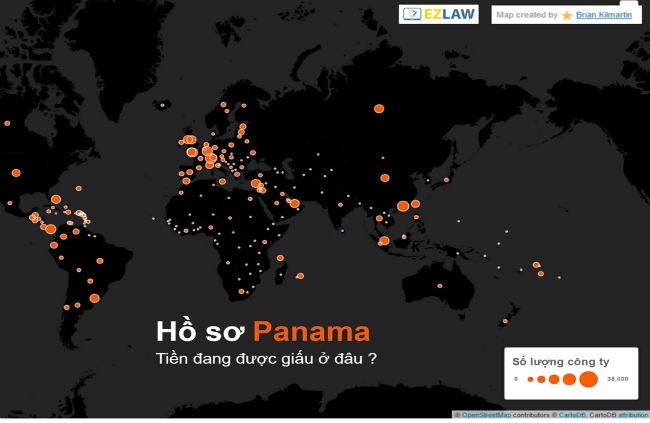 Hồ sơ Panama cho thấy hầu như không một quốc gia nào không bị dính đến vụ scandal toàn cầu này,