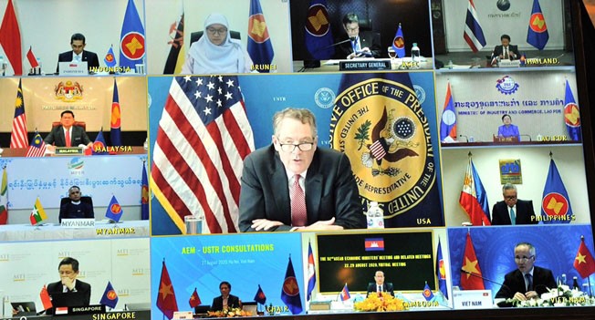 Đối thoại trực tuyến ASEAN - Hoa Kỳ: Rộng cửa cho thương mại và đầu tư tăng khả năng phục hồi kinh tế sau dịch