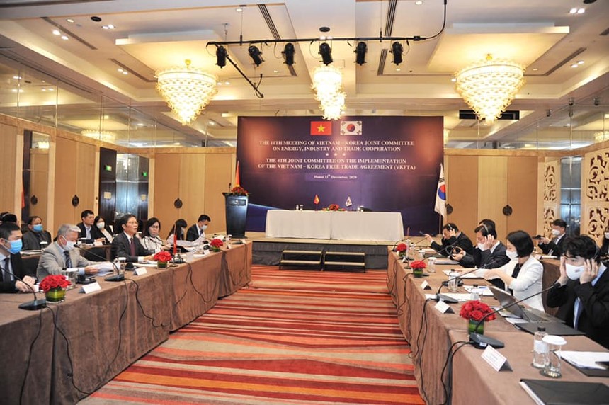 Duy trì hợp tác thương mại, công nghiệp và năng lượng Việt Nam - Hàn Quốc trong bối cảnh dịch diễn biến phức tạp 