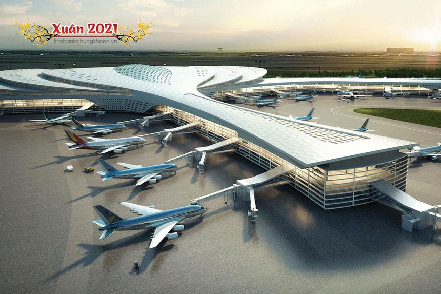 Cảng hàng không quốc tế Long Thành, một trong những dự án đầu tư trọng điểm đã được CMSC phê duyệt và triển khai trong năm 2020.