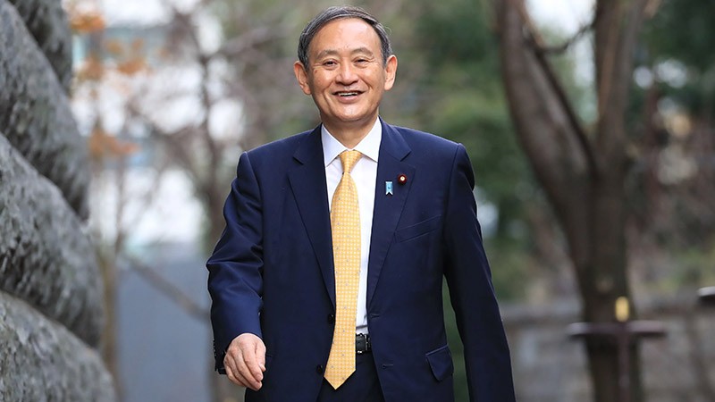 Ông Yoshihide Suga là Thủ tướng thứ 99 của Nhật Bản
