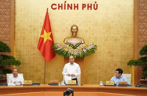 Thủ tướng Nguyễn Xuân Phúc chủ trì phiên họp Chính phủ thường kỳ tháng 9/2020 (Ảnh: VGP)