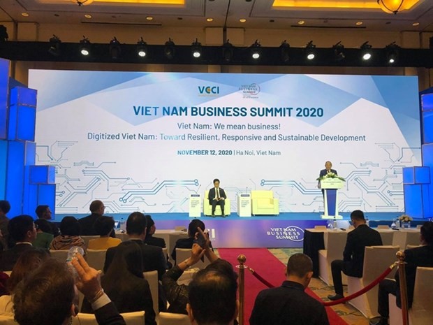 Hội nghị Thượng đỉnh Kinh doanh Việt Nam 2020. (Nguồn: dangcongsan.vn)