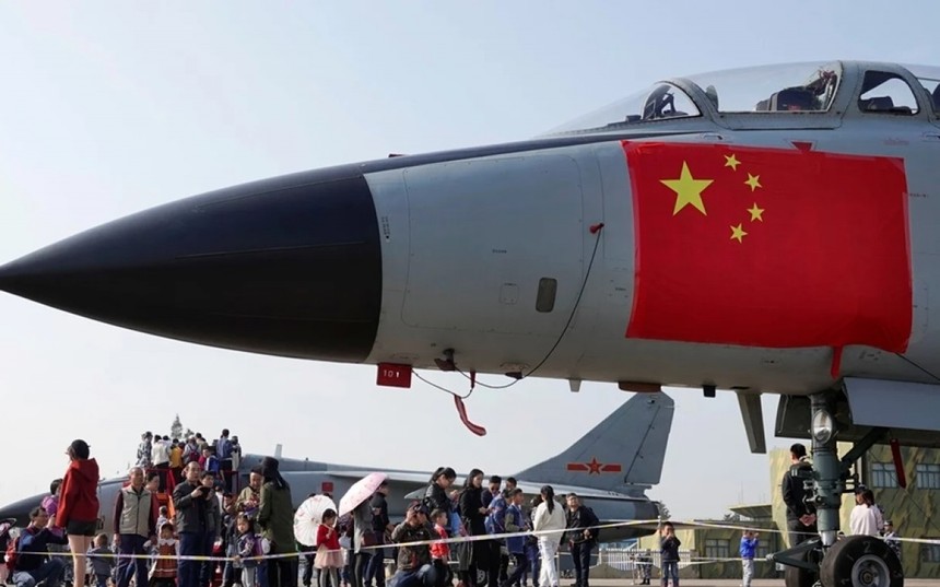 Máy bay chiến đấu của Trung Quốc. Ảnh: Reuters.