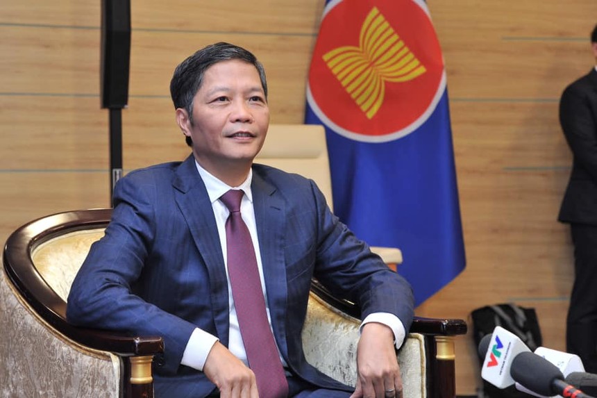 Bộ trưởng Bộ Công Thương, Trần Tuấn Anh khẳng định, Hiệp định RCEP sẽ giúp thiết lập thị trường xuất khẩu ổn định lâu dài cho Việt Nam và các nước ASEAN.