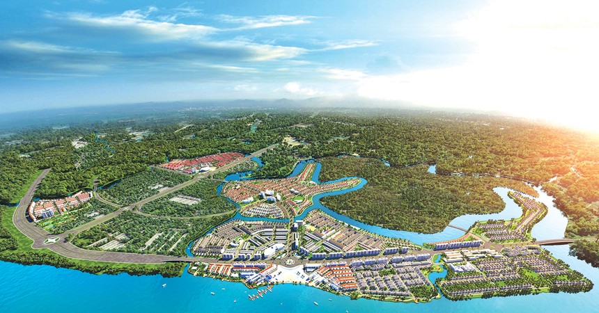 Phối cảnh Đô thị sinh thái thông minh Aqua City (Biên Hòa - Đồng Nai)