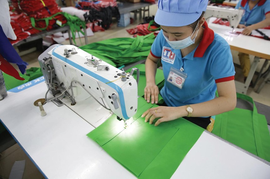 Thuận Đức đang đẩy mạnh sử dụng vật liệu tái chế, thân thiện với môi trường