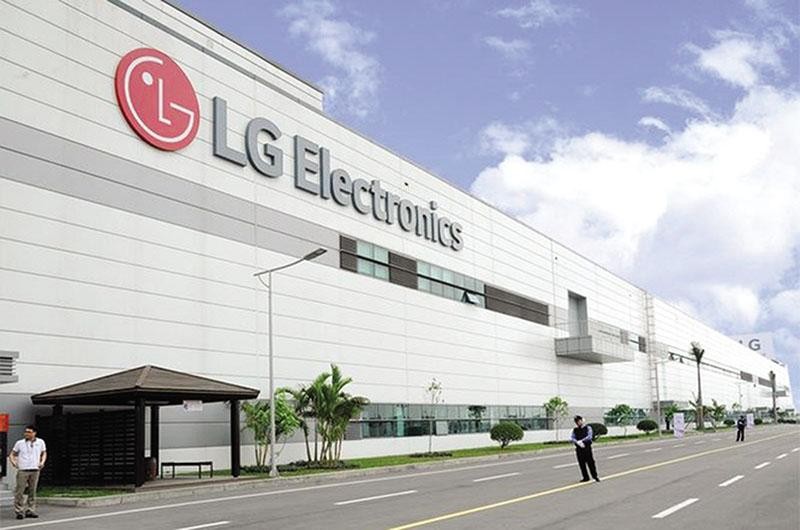 Nhà máy của LG tại Khu công nghiệp Tràng Duệ (Hải Phòng). Ảnh: LG