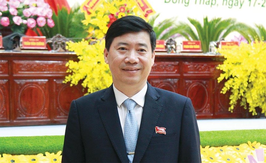 Ông Phạm Thiện Nghĩa, Phó bí thư Tỉnh ủy, Chủ tịch UBND tỉnh Đồng Tháp