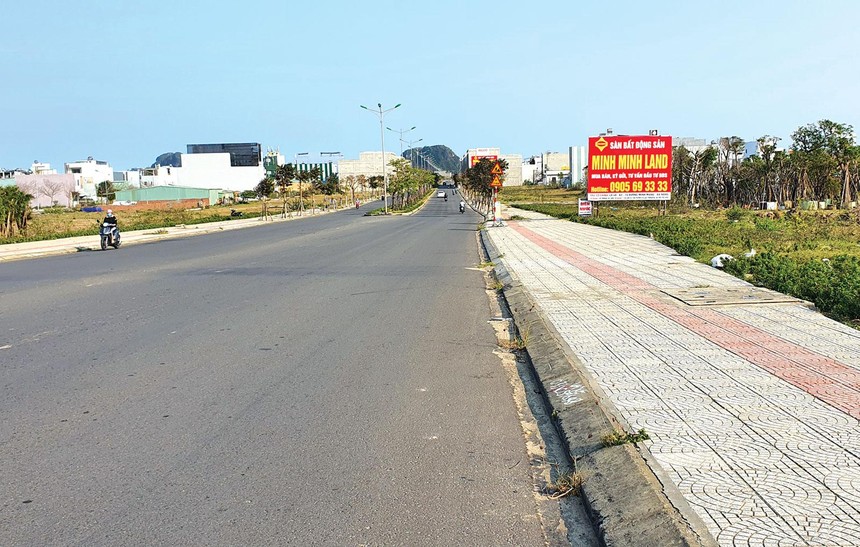 Giá đất khu vực Nam Hòa Xuân, quận Cẩm Lệ đã tăng từ trước Tết Tân Sửu