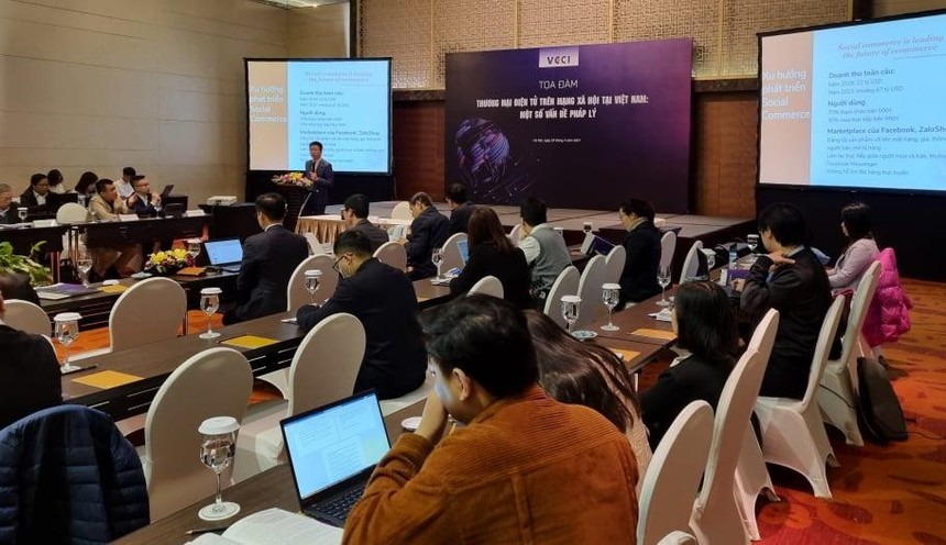 VCCI vừa công bố Báo cáo Nghiên cứu Thương mại điện tử trên mạng xã hội tại Việt Nam