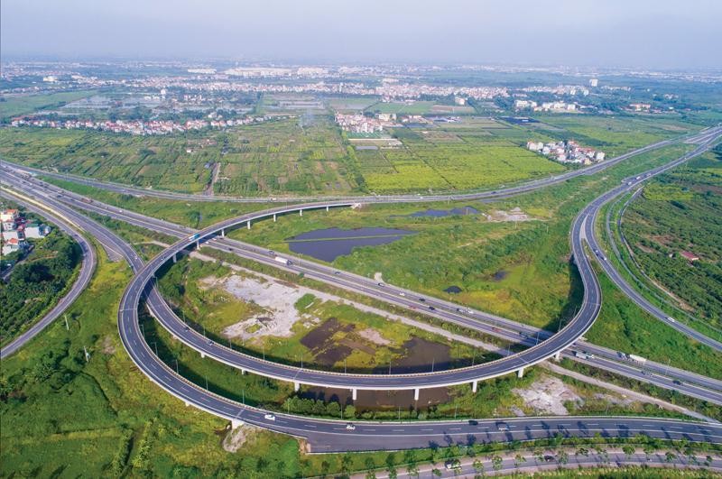 Dự án đường cao tốc Hà Nội - Hải Phòng. Ảnh: Internet