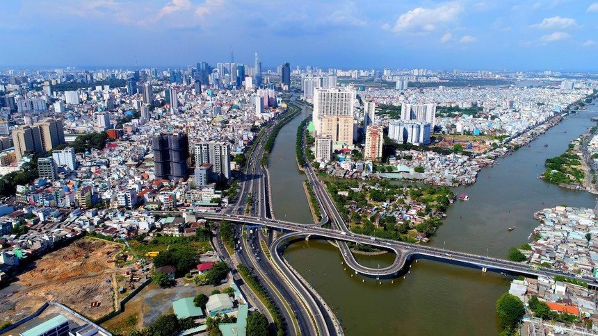 Đại lộ Võ Văn Kiệt kết nối các quận của trung tâm TP.HCM (Ảnh minh hoạ: Lê Toàn).