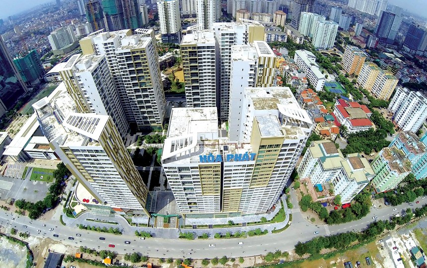 Giá nhà chung cư dự báo tăng thêm 20% trong thời gian tới… Ảnh: Dũng Minh
