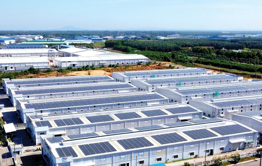 Dự án điện mặt trời áp mái tại Khu công nghiệp An Phước, Đồng Nai