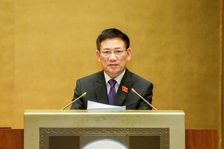 Bộ trưởng Bộ Tài chính Hồ Đức Phớc báo cáo công tác thực hành tiết kiệm, chống lãng phí năm 2020.