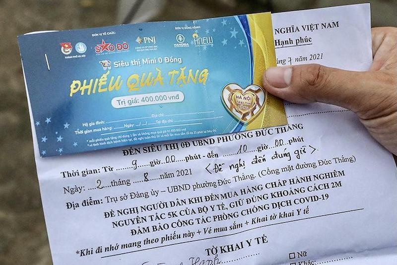 Hà Nội mở siêu thị mini 0 đồng cho lao động nghèo