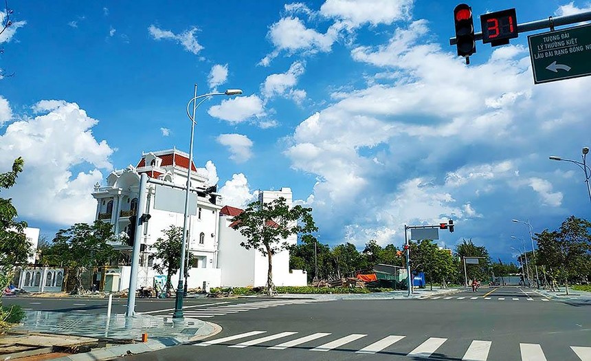 Một góc Khu đô thị du lịch biển Phan Thiết hiện nay.