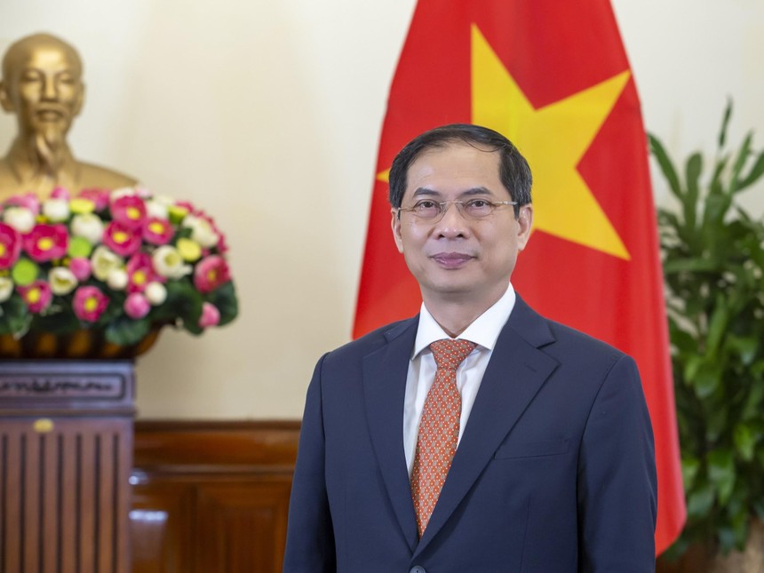 Bộ trưởng Ngoại giao Bùi Thanh Sơn (Ảnh: BNG)