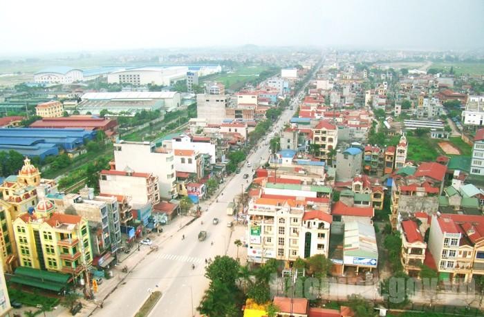 Một góc thị xã Từ Sơn.