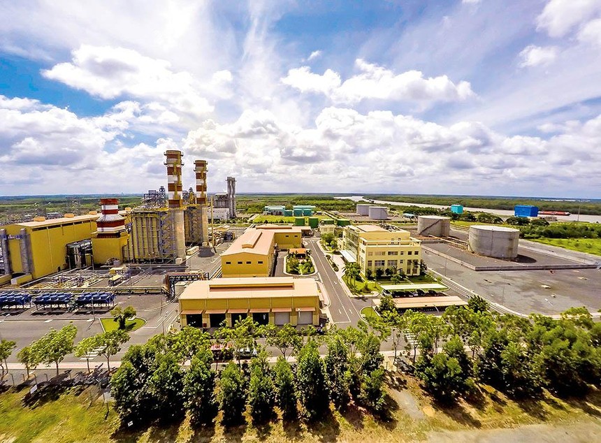 Huy động sản lượng một số nhà máy điện khí đang gặp khó. Trong ảnh: Nhà máy Nhiệt điện Nhơn Trạch 1&2