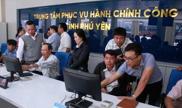 Tiếp nhận và xử lý thủ tục hành chính tại Trung tâm Hành chính công tỉnh Phú Yên