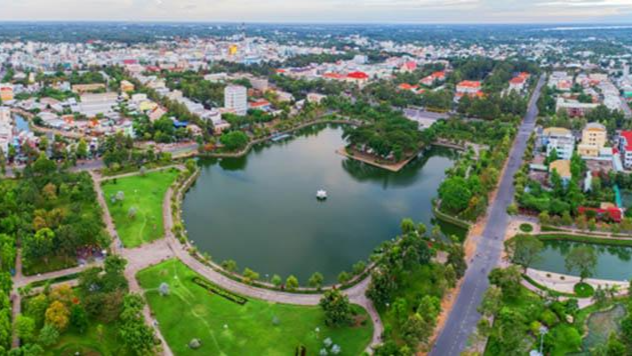 Thành phố Cao Lãnh, tỉnh Đồng Tháp. Ảnh: Báo Đồng Tháp online
