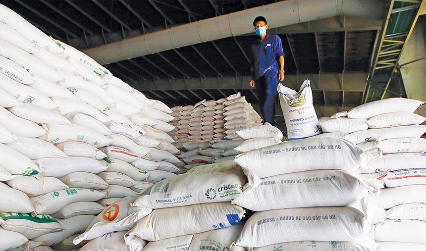 Gạo Việt đang được tiêu thụ khá nhiều tại Anh, song chủ yếu mang thương hiệu của nhà phân phối Ảnh: Đ.T