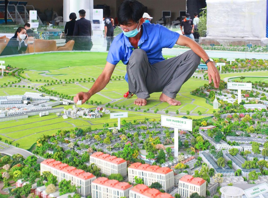 Dự án Aqua City tại Đồng Nai đang ra mắt nhiều phân khu mới. Ảnh: Lê Toàn