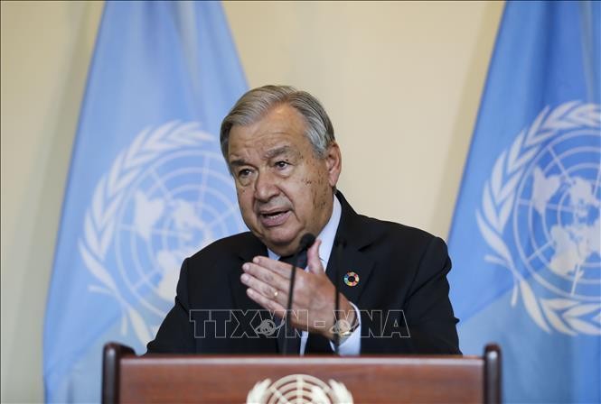 Tổng Thư ký Liên hợp quốc Antonio Guterres. Ảnh: THX/TTXVN