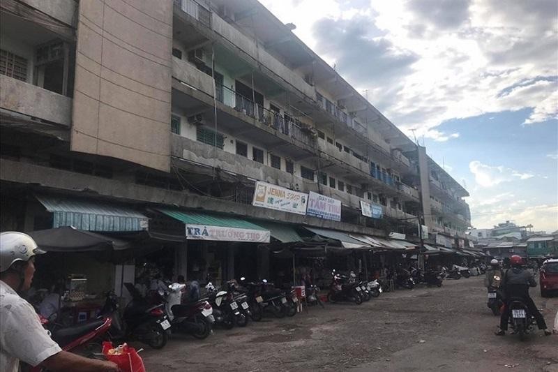Chung cư A,B chợ Đầm Nha Trang - Khánh Hòa xuống cấp trầm trọng.
