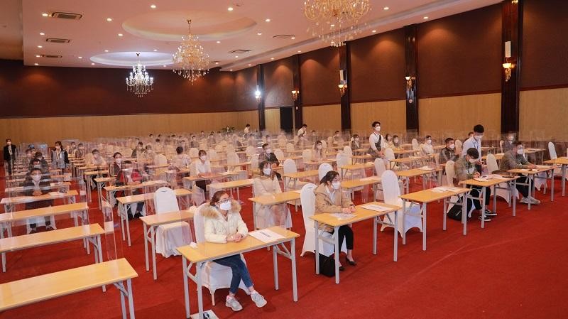 Hơn 2.400 ứng viên đã tham gia kỳ thi tuyển dụng GSAT 2022 của Samsung Việt Nam