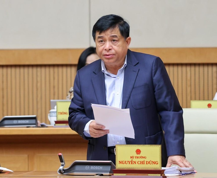 Theo Bộ trưởng Nguyễn Chí Dũng, trên thực tế, cùng một cơ chế, chính sách, có bộ, địa phương giải ngân tốt, nhưng có bộ, địa phương giải ngân rất thấp.