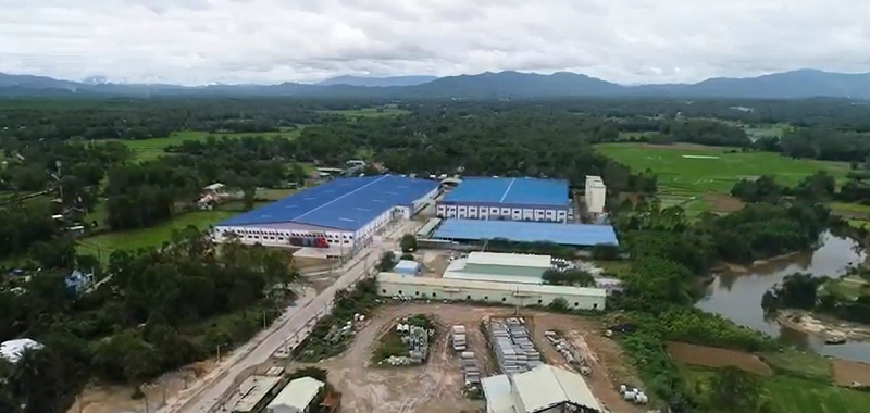 Cụm công nghiệp Tam Đàn, huyện Phú Ninh, tỉnh Quảng Nam. Ảnh: T.X