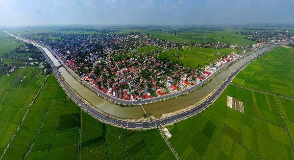 Huyện Vĩnh Bảo, TP.Hải Phòng phấn đấu hết năm 2022 đạt chuẩn huyện NTM. Ảnh - Hồng Phong