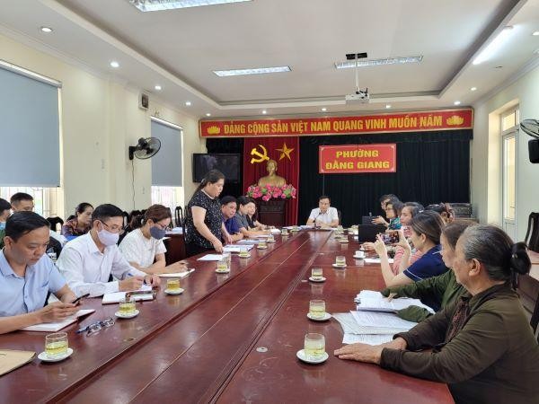 UBND quận Ngô Quyền tổ chức đối thoại với 4 hộ dân chưa chấp hành bàn giao mặt bằng thực hiện dự án tại phường Đằng Giang.