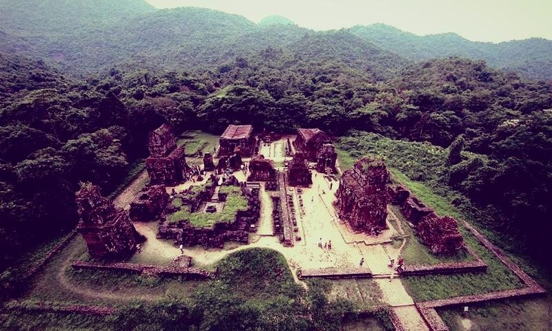 Thánh địa Mỹ Sơn tại xã Duy Phú, huyện Duy Xuyên, tỉnh Quảng Nam